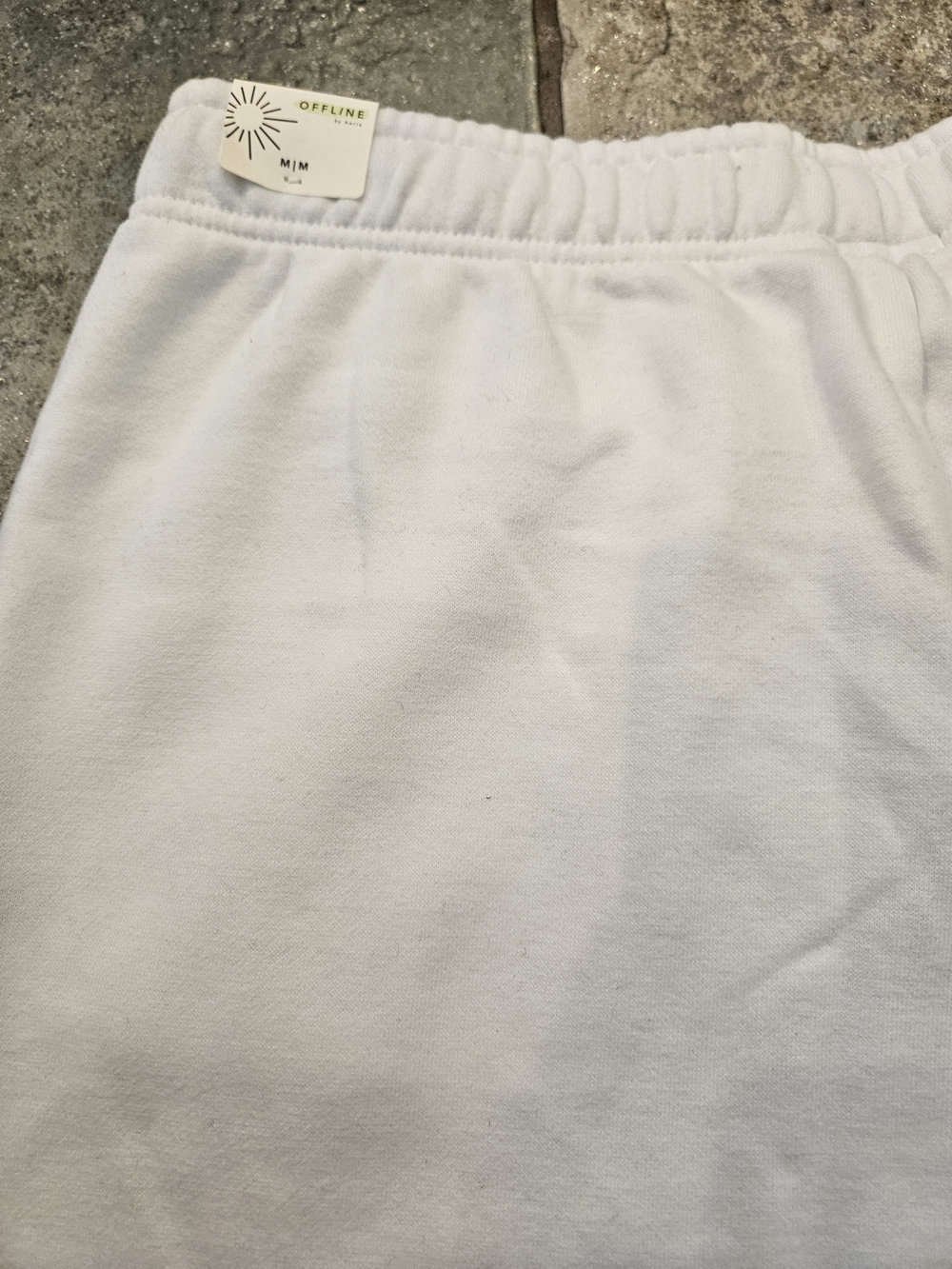 aerie White Jogger Sweatpants - Picture 5 of 6